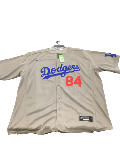 Vist Large View of Product Image Which is Used Nike DODGERS JERSEY S.S. Spirit Wear M Grey 2X