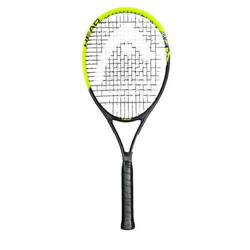 Vist Large View of Product Image Which is Used Head TOUR PRO Adult Tennis Racquet Black 4 3/8"