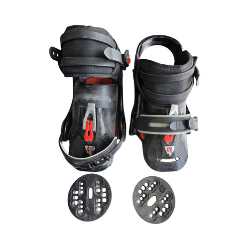 Vist Large View of Product Image Which is Used Burton CUSTOM BINDINGS LG Mens Binding Only Black LG