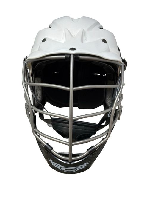 Vist Large View of Product Image Which is Used Cascade CPV-R Lacrosse Helmet White One Size