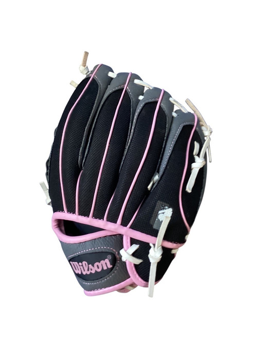 Vist Large View of Product Image Which is Used Wilson WTA01LB15B5105P BB/SB Glove LH Throw Grey 10 1/2"