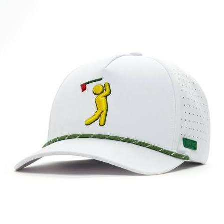 Vist Large View of Product Image Which is NEW BOGEY BROS GOLF BOGEYMAN WHITE GOLF HAT OFSM