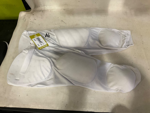 Vist Large View of Product Image Which is Used Under Armour Adult FB Integrated Pants White SM