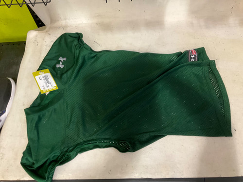 Vist Large View of Product Image Which is Used Under Armour PRACTICE JERSEY YM FB Top Youth Green MD