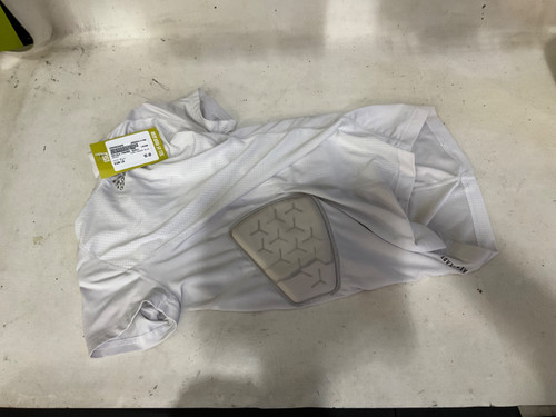 Vist Large View of Product Image Which is Used Adidas PADDED SHIRT FB Top Youth White LG
