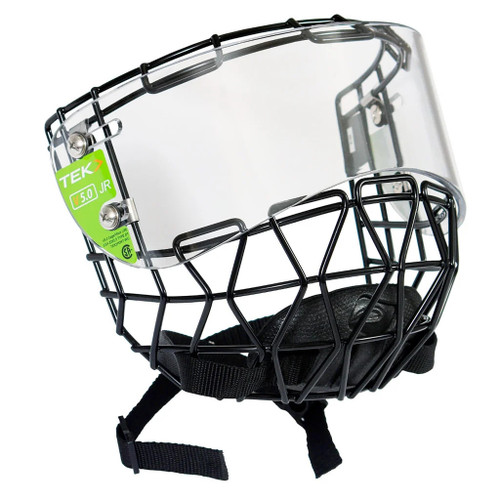 Vist Large View of Product Image Which is New POWERTEK V5.0 TEL CAGE VISOR SR