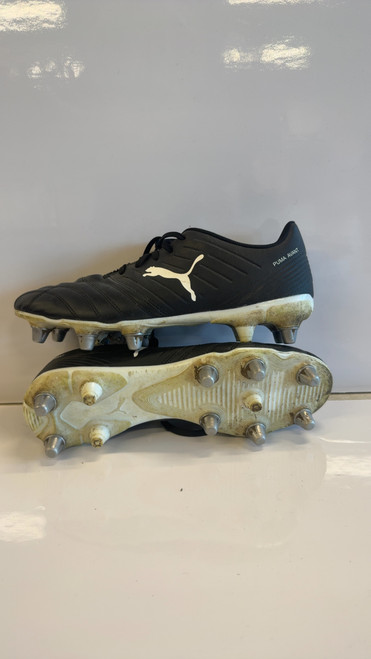 Vist Large View of Product Image Which is Used Rugby Cleats Black Senior 11