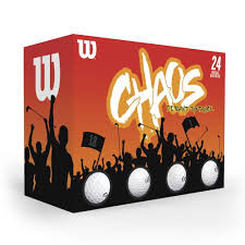 Vist Large View of Product Image Which is New Wilson Chaos Ball 24pk