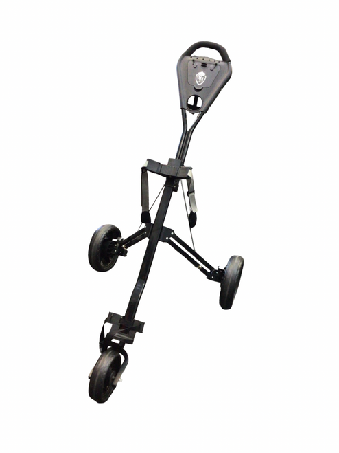 Vist Large View of Product Image Which is Used Walter Hagen PULL CART Golf Cart 3 Wheel