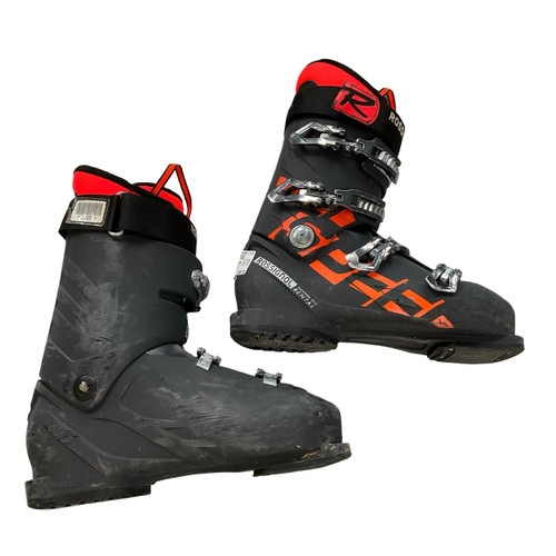 Vist Large View of Product Image Which is Used Rossignol ALL SPEED PRO Mens DH Ski Boot Black 285 MP - M10.5 - W11.5