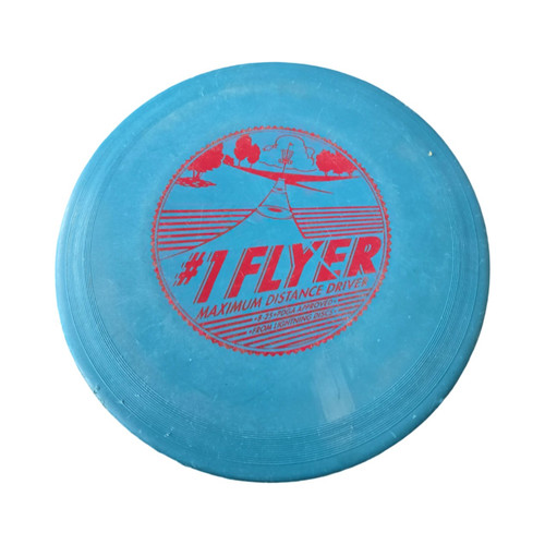 Vist Large View of Product Image Which is Used LIGHTNING 1 FLYER DRIVER Disc Golf Driver Royal Blue
