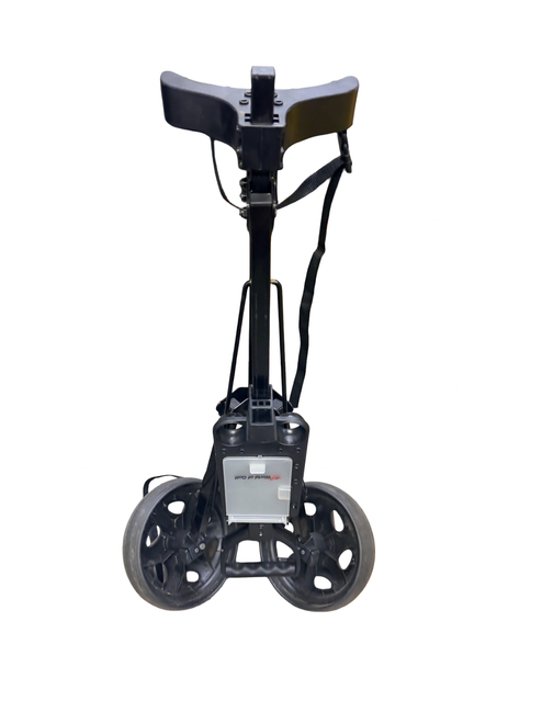 Vist Large View of Product Image Which is Used JEF WORLD OF GOLF 2-Wheel Pull Cart Black