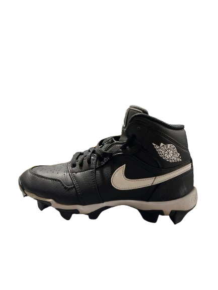 Vist Large View of Product Image Which is Used Nike AIR JORDAN HIGH TOP JNR 5.0 BB/SB Cleats Black Junior 05