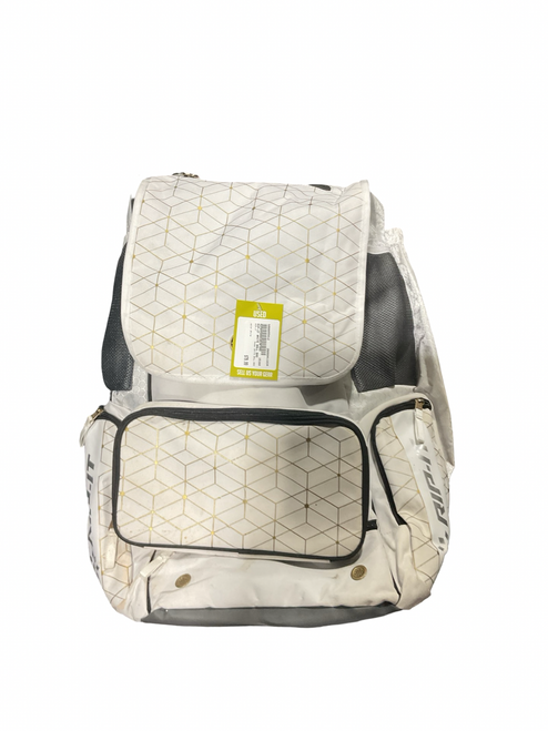 Vist Large View of Product Image Which is Used RIP-IT WHITE BALL BAG BB/SB Player Carry Bag White
