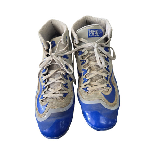 Vist Large View of Product Image Which is Used Nike HUARACHE BB CLEATS SZ9 BB/SB Cleats Royal Blue Senior 9