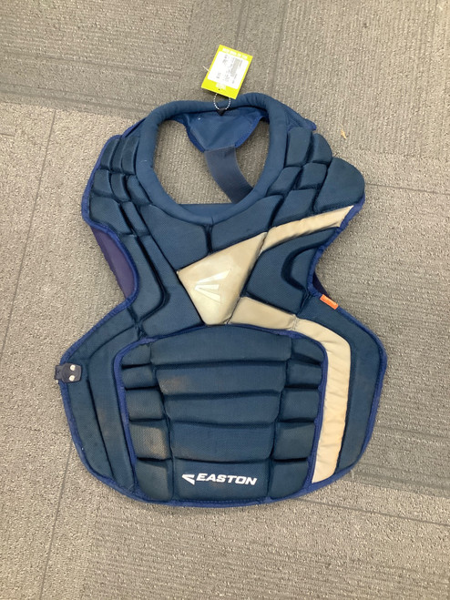 Vist Large View of Product Image Which is Used Easton ADULT CHEST PROTECTOR Catchers Chest Protector Navy Blue Adult