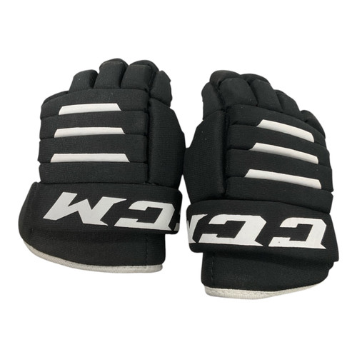 Vist Large View of Product Image Which is Used CCM TACKS 4R2 Youth Gloves Black 9"