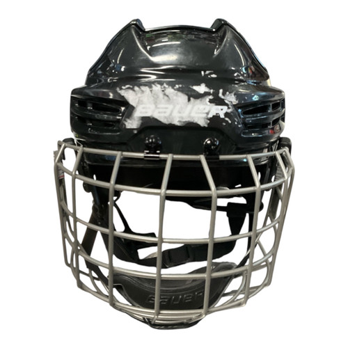 Vist Large View of Product Image Which is Used Bauer IMS 5.0 Helmet Cage Combo Black SM