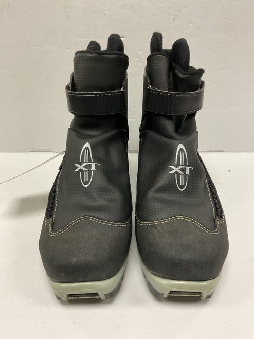 Vist Large View of Product Image Which is Used Alpina XT 381 Mens NNN XC Ski Boots Black M 11-11.5