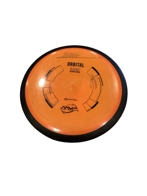 Vist Large View of Product Image Which is Used MVP ORBITAL Disc Golf Driver Orange 174g