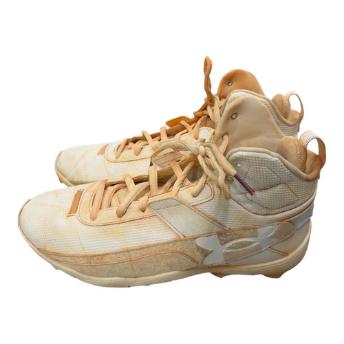 Vist Large View of Product Image Which is Used Under Armour HARPER 10 BB/SB Cleats White Senior 10