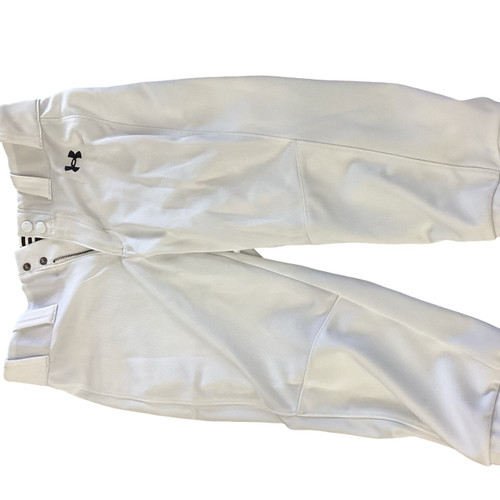 Vist Large View of Product Image Which is Used Under Armour SOFTBALL PANTS BB/SB Pant Womens White SM