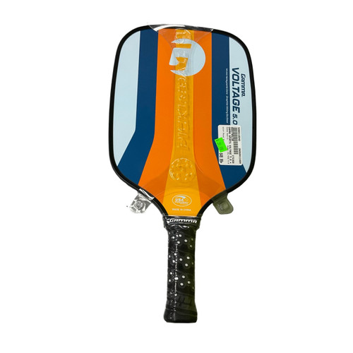 Vist Large View of Product Image Which is Used Gamma Sports VOLTAGE 5.0 Pickleball Racquet Royal Blue