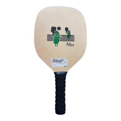 Vist Large View of Product Image Which is Used ALTRA WOOD PADDLE Pickleball Racquet Brown