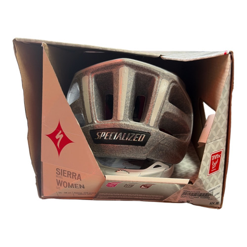 Vist Large View of Product Image Which is Used Specialized SIERRA Bike Helmet White MD