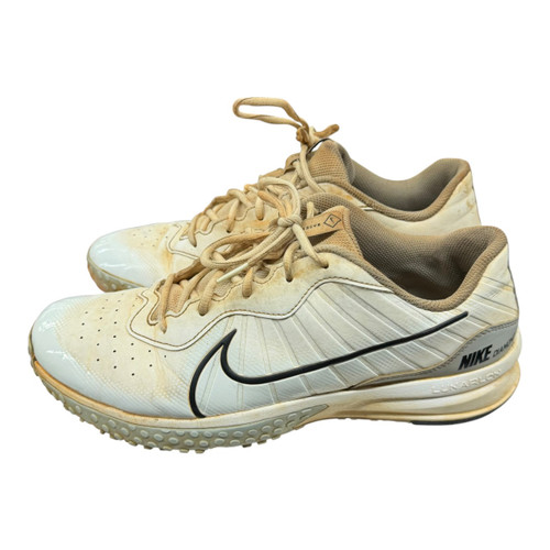 Vist Large View of Product Image Which is Used Nike DIAMOND TURF BB/SB Cleats White Senior 11