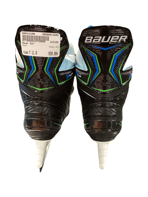 Vist Large View of Product Image Which is Used Bauer XLP Youth Hockey Skate Youth 11.0