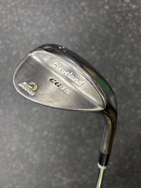 Vist Large View of Product Image Which is Used Cleveland CG15 ZIP GROOVES Golf Wedge Mens RH 60 Degree