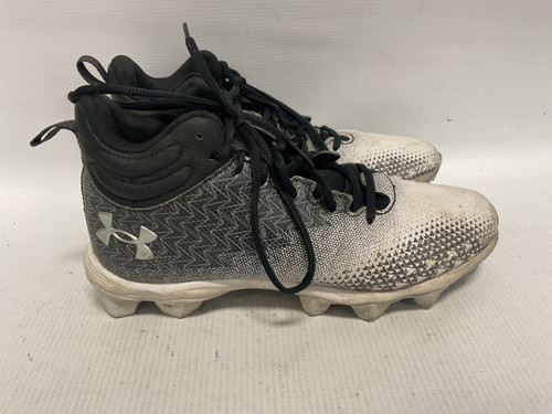 Vist Large View of Product Image Which is Used Under Armour BB/SB Cleats Black Junior 05.5