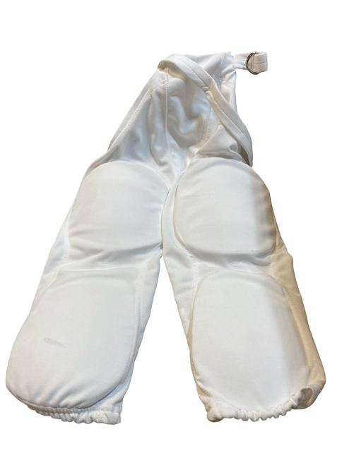 Vist Large View of Product Image Which is Used Augusta Adult FB Integrated Pants White SM