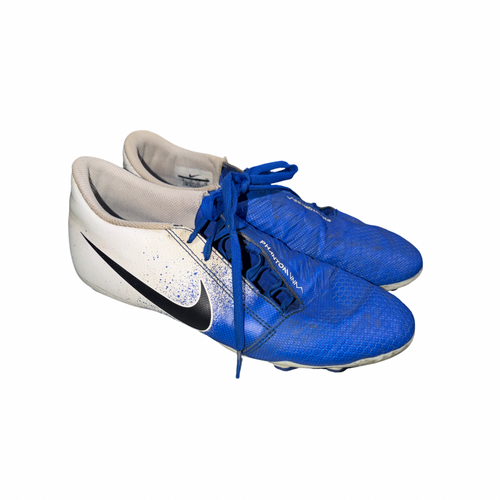 Vist Large View of Product Image Which is Used Nike Soccer Cleats Royal Blue Senior 8