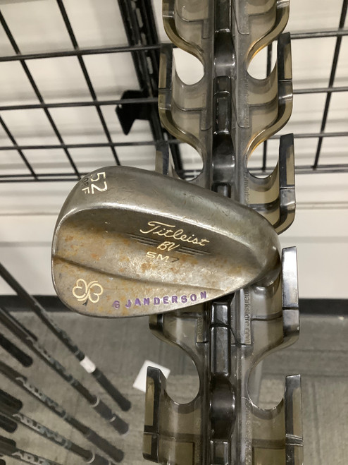Vist Large View of Product Image Which is Used Titleist VOKEY SM7 Golf Wedge Mens RH 52 Degree