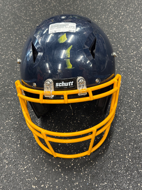 Vist Large View of Product Image Which is Used Schutt VENGANCE A11 2.0 YOUTH 2025 FB Helmet Navy Blue MD