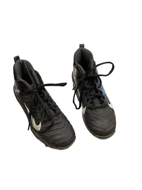Vist Large View of Product Image Which is Used Nike Jr FB Cleats Black Junior 01.5