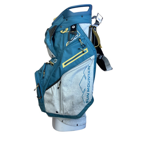 Vist Large View of Product Image Which is Used Sun Mountain C130 Mens Cart Bag Teal