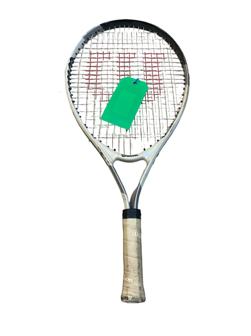 Vist Large View of Product Image Which is Used Wilson 23 US OPEN Junior Tennis Racquet White 23"