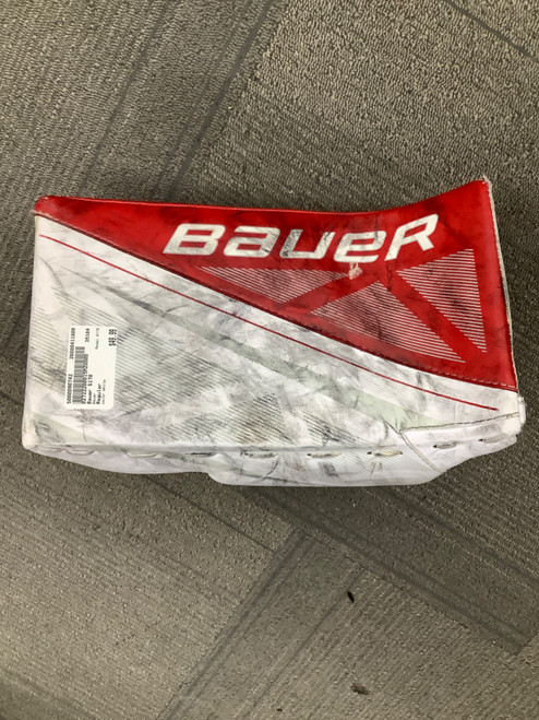 Vist Large View of Product Image Which is Used Bauer S170 Junior Goalie Blocker White
