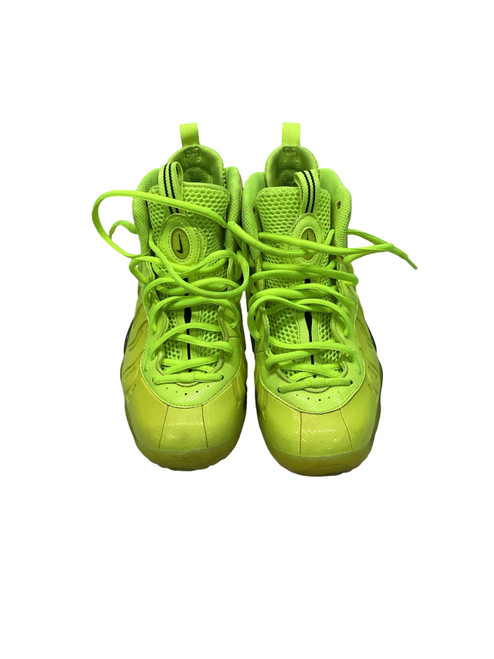 Vist Large View of Product Image Which is Used Nike LITTLE POSITE Basketball Shoes Y Neon Green Junior 05.5