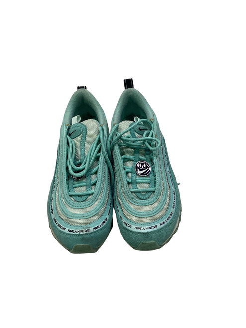 Vist Large View of Product Image Which is Used Nike AIR MAX 97 Running/X-Train Shoes Y Teal Junior 06