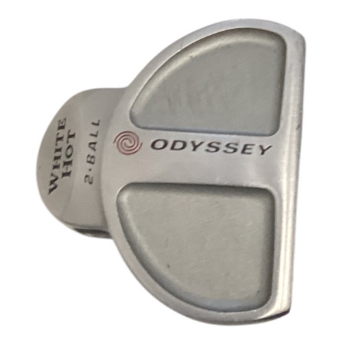 Vist Large View of Product Image Which is Used Odyssey WHITE HOT 2-BALL Mens Putter LH 34"