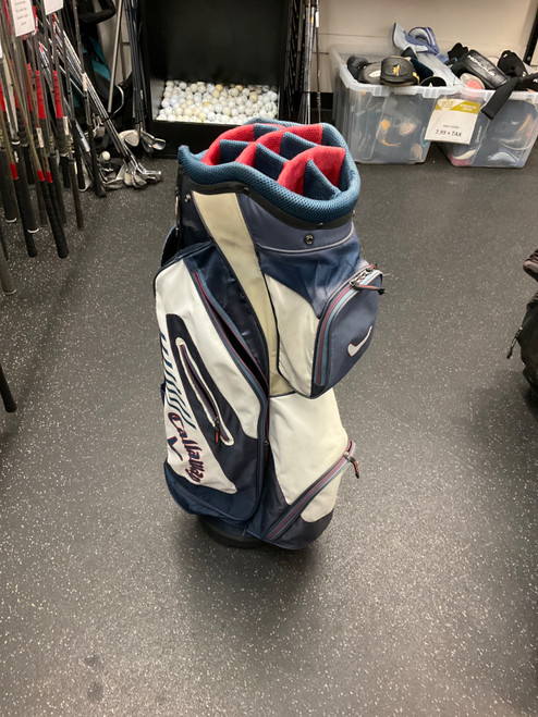 Vist Large View of Product Image Which is Used Callaway GOLF STAND BAG Mens Stand Bag Navy Blue