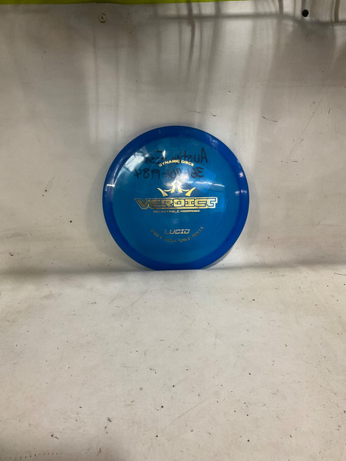 Vist Large View of Product Image Which is Used Dynamic Discs VERDICT Disc Golf Mid Range Royal Blue