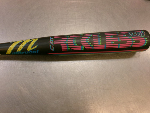 Vist Large View of Product Image Which is Used Marucci CAT RCKLESS ALLOY BB/SB High School -3 Bat 32"