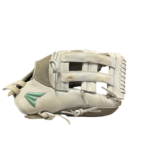 Vist Large View of Product Image Which is Used Easton FMFP13 BB/SB Glove RH Throw Grey 13"