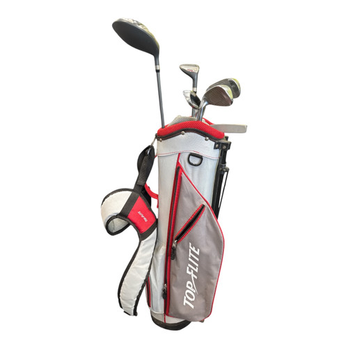 Vist Large View of Product Image Which is Used Top Flite TOP FLIGHT JUNIOR SET Jr Package Set RH Grey And Red 7 Piece