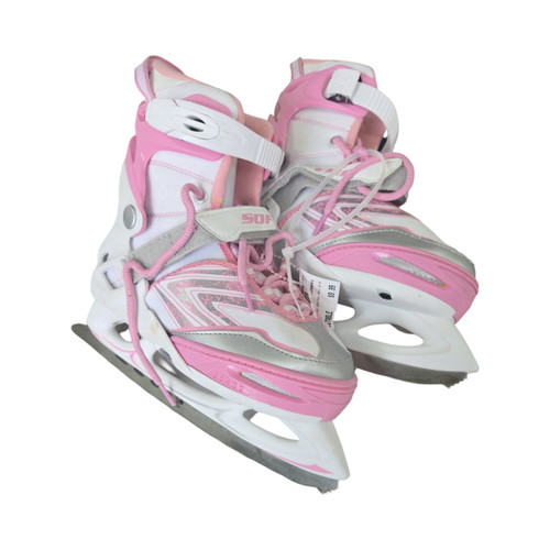 Vist Large View of Product Image Which is Used SOFTEC ADJ 2-6 WomensFigure Skate White Adjustable